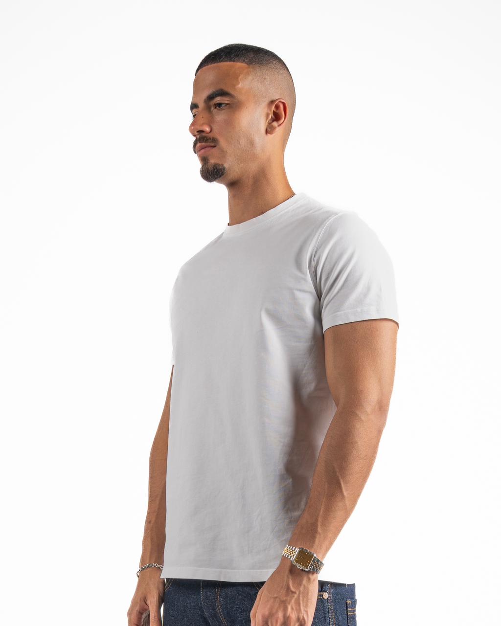 Short Sleeve Round T-shirt - White