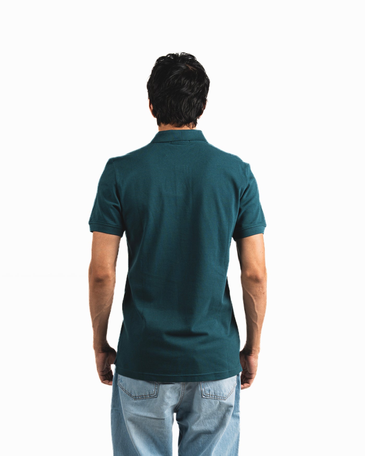 Buttons Polo Shirt - Petrol Blue