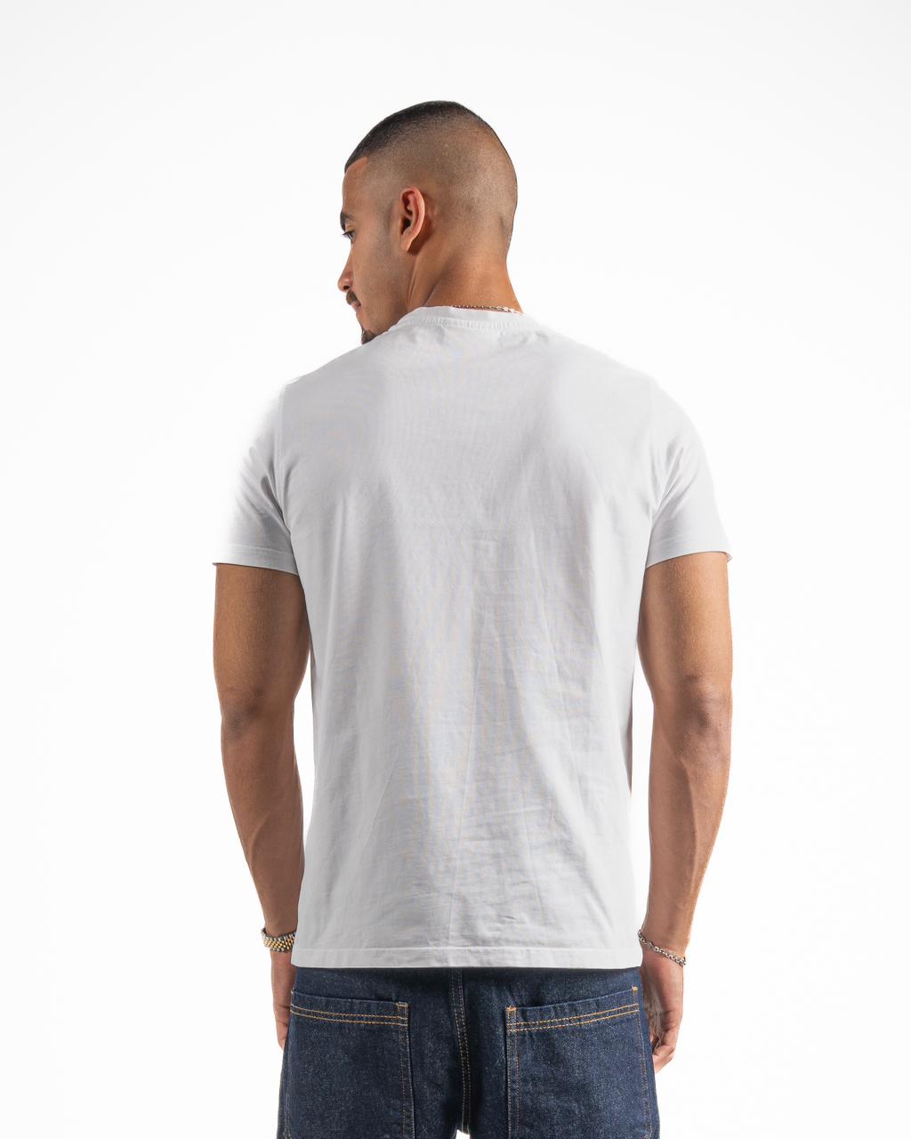 Short Sleeve Round T-shirt - White