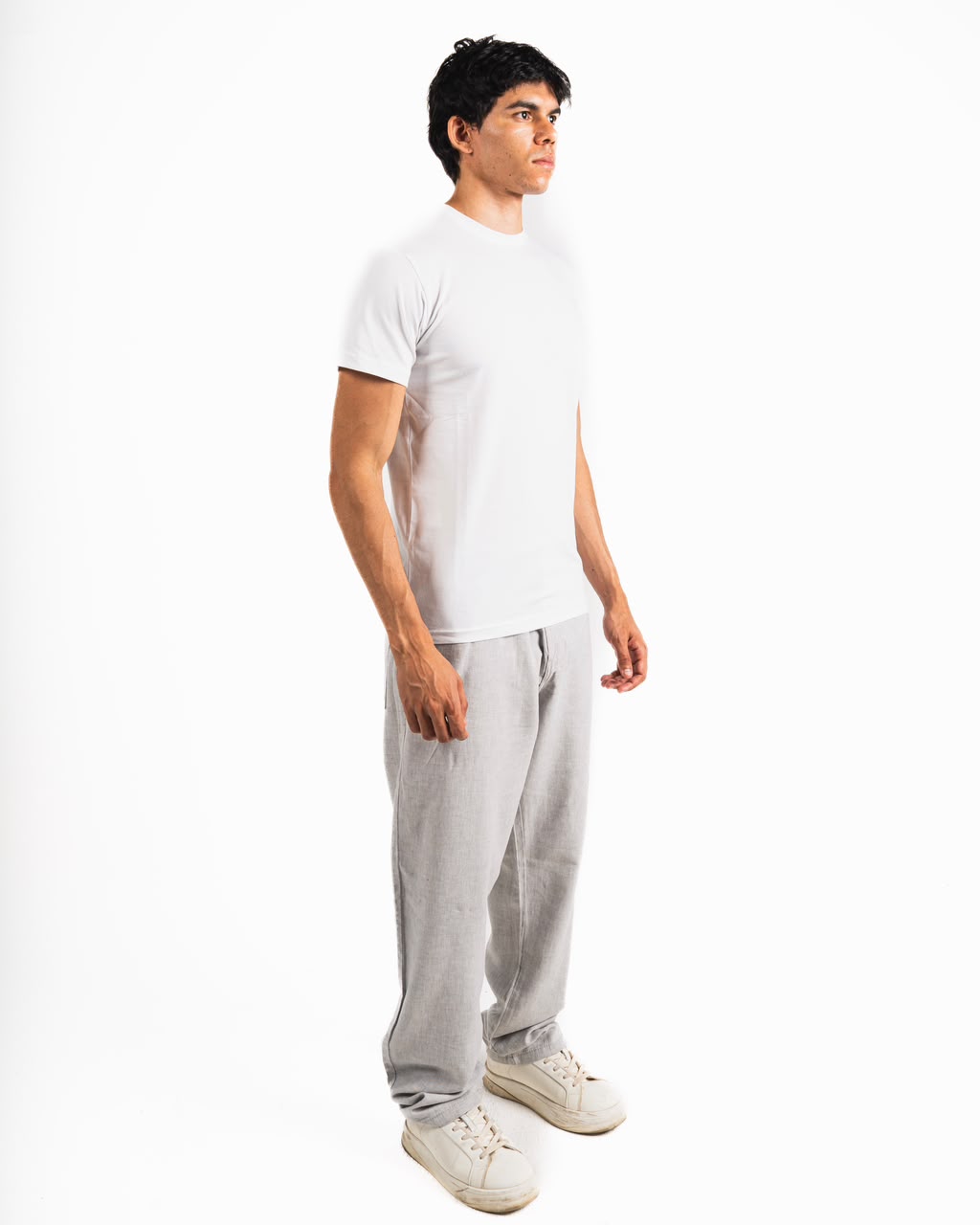 Linen pants - Grey