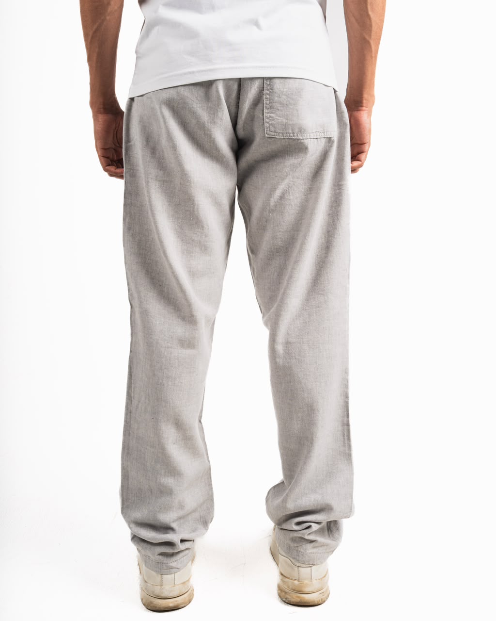 Linen pants - Grey