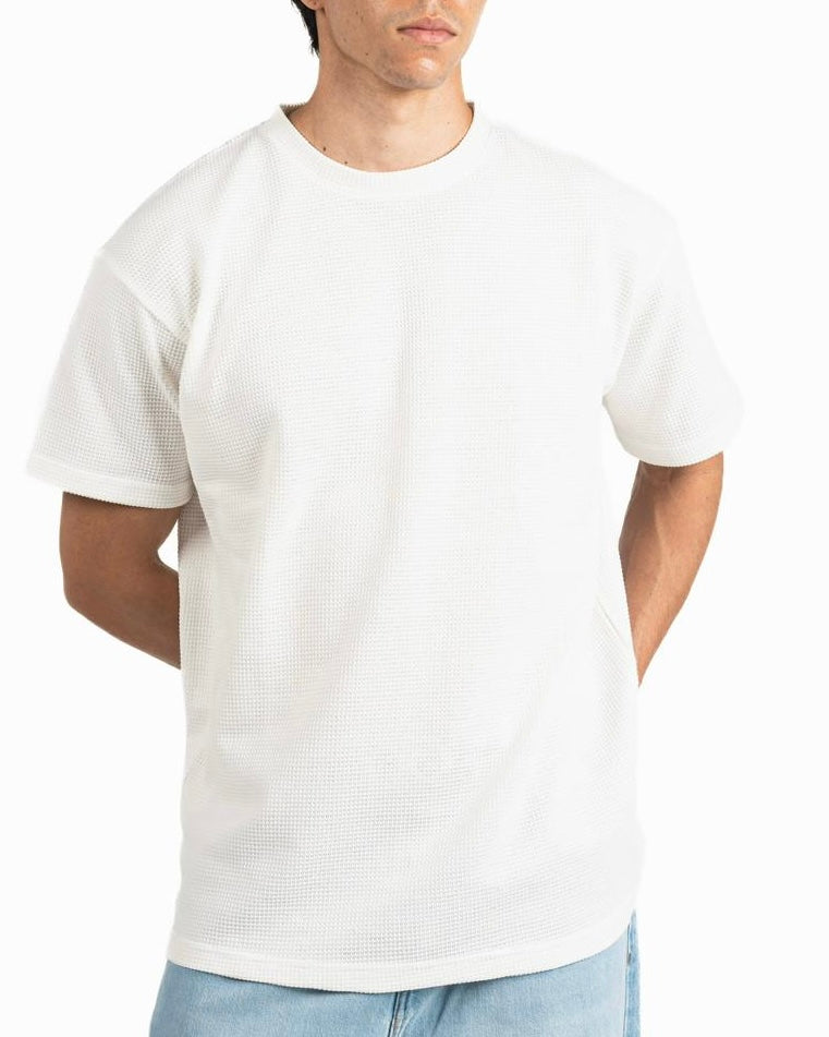 Pique Oversized T-Shirt - White