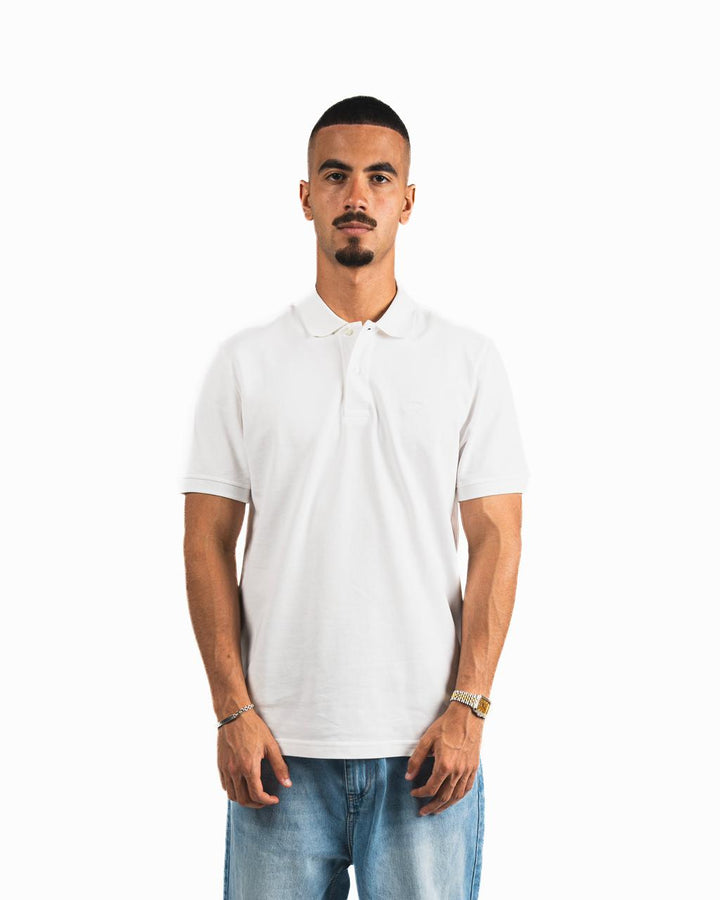 Buttons Polo Shirt - White