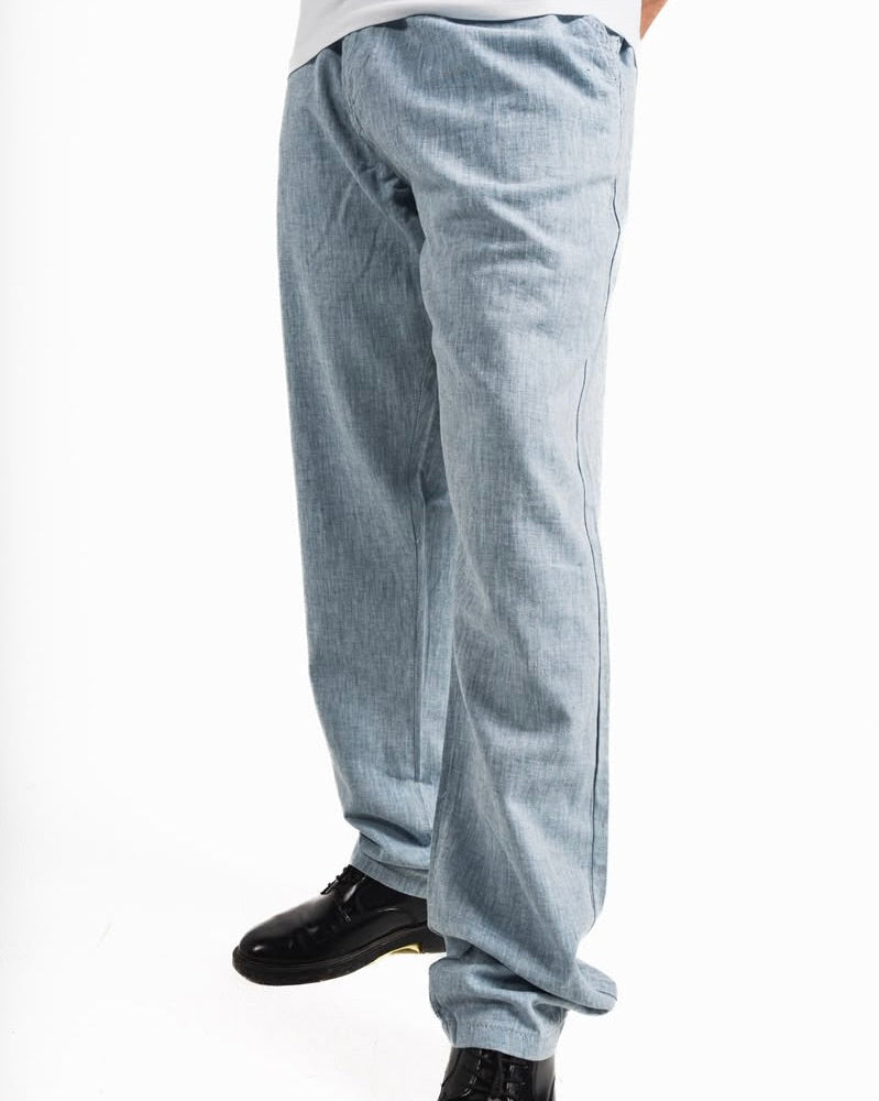 Linen pants - Baby blue