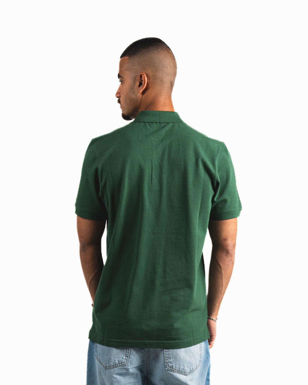 Buttons Polo Shirt - Green