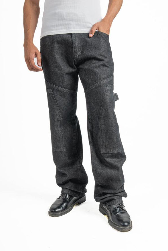 Wide leg jeans - Black